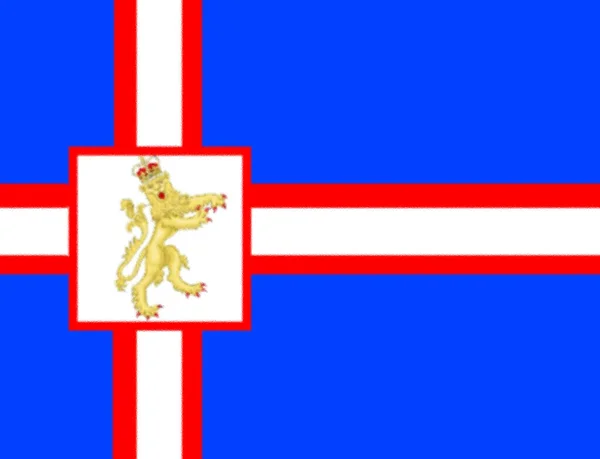 Bandeira Micronação Das Ilhas Austrares — Fotografia de Stock