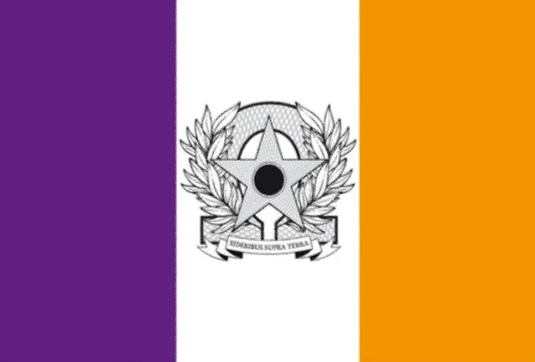 Флаг Республики Ботонии — стоковое фото
