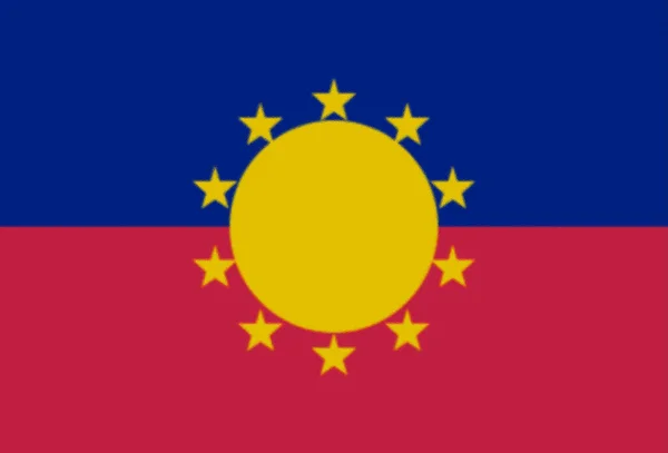 Beautiful Flag Celsivasia — Stock Photo, Image
