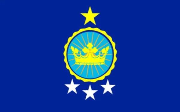 Флаг Королевства Северный Судан — стоковое фото