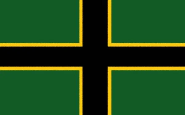 Флаг Королевства Смаллия — стоковое фото