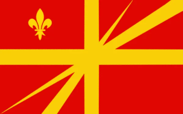Bandeira Reino Livre Aliama — Fotografia de Stock