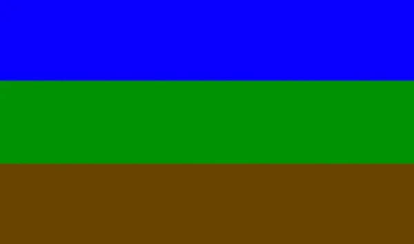 Bandeira Micronação Toserof — Fotografia de Stock