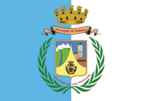 Флаг Микронации Княжество Филеттино — стоковое фото