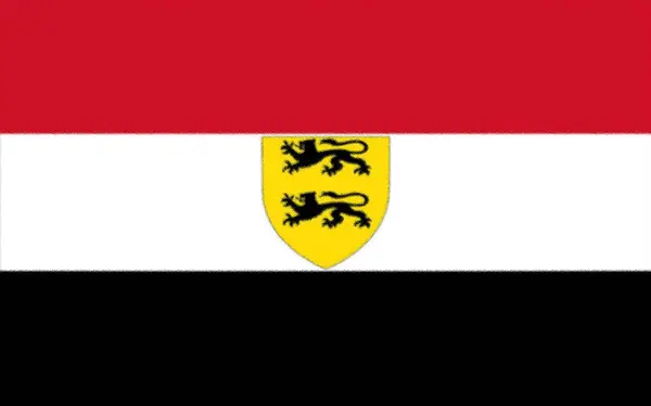 Bandeira Micronação Flandres — Fotografia de Stock