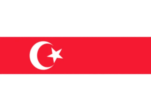 Флаг Татарского Народа Беларуси — стоковое фото