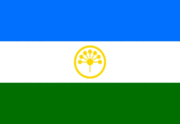 Σημαία Του Λαού Bashkir — Φωτογραφία Αρχείου