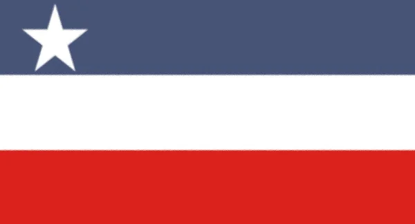 Vlajka Karen Lidí — Stock fotografie
