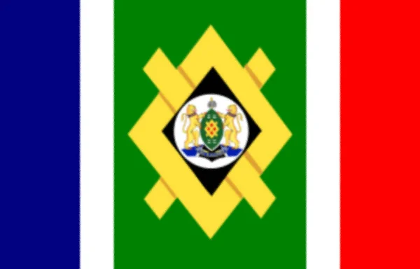 Bandeira Johannesburg África Sul — Fotografia de Stock