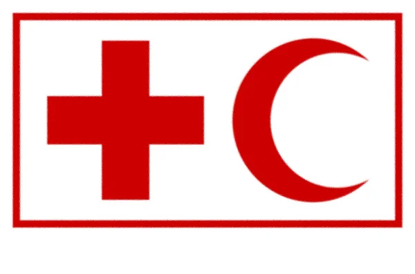 Международное Движение Красного Креста Красного Полумесяца — стоковое фото