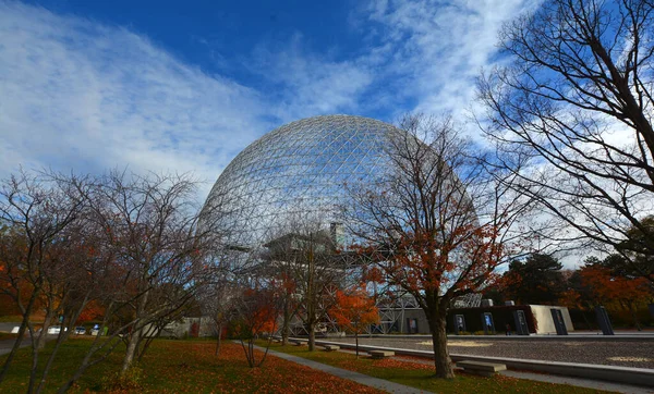 Montreal Canadá 2022 Biosfera Museo Montreal Dedicado Medio Ambiente Situado — Foto de Stock