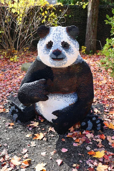 Granby Quebec Canada 2022 Óriás Panda Medve Szuperhatalmak Állatok Több — Stock Fotó