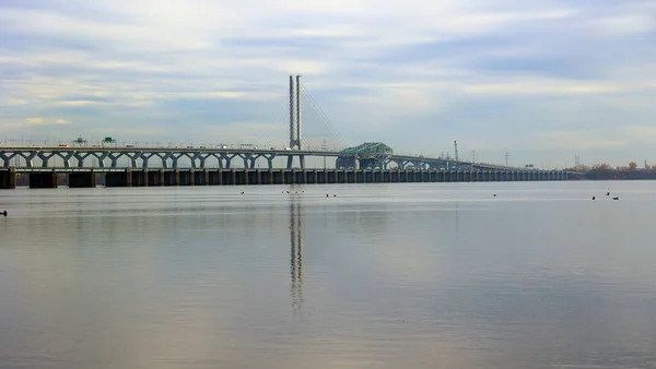 Montreal Canada 2022 Samuel Champlain Köprüsü Eski Köprünün Bir Parçası — Stok fotoğraf