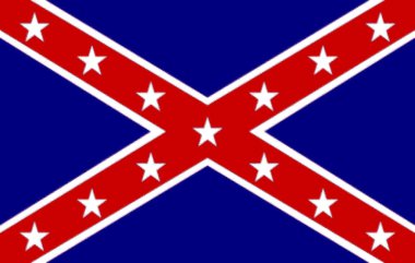 Hayali Sosyalist Amerikan Konfederasyonu 'nun hayali bayrağı