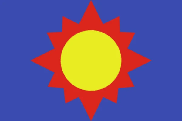 Флаг Империи Мин — стоковое фото