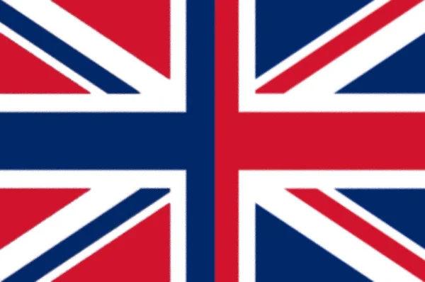 Flaga Fikcyjna Łącząca Flagę Unii Zjednoczonego Królestwa Wielkiej Brytanii Flagę — Zdjęcie stockowe
