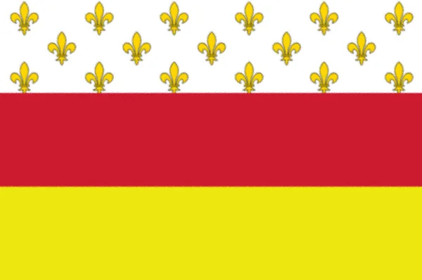 Inoffizielle Flagge Oder Süditalienisches Königreich Der Zwei Sizilien — Stockfoto