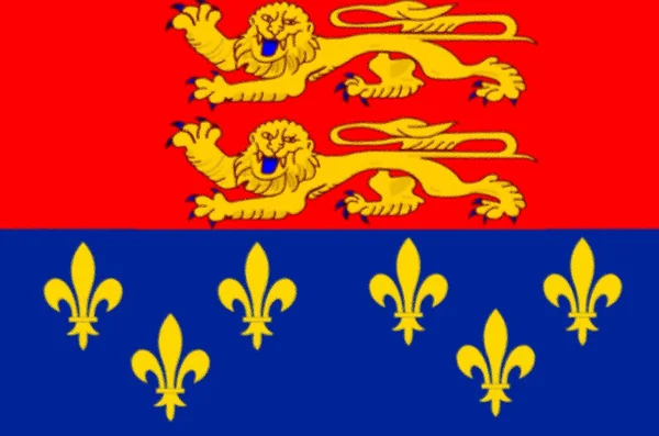 Flaga Wielkiej Wojny Flaga Francji — Zdjęcie stockowe