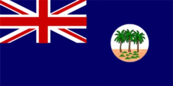 Μπλε Σημαιοφόρος Για Σαμόα — Φωτογραφία Αρχείου