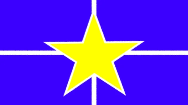 Флаг Конгресса Демократов — стоковое фото