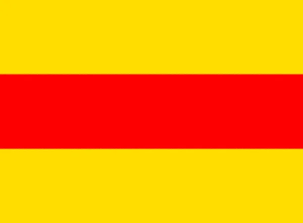 バーデン大公国旗 独立1806年 1871年 — ストック写真