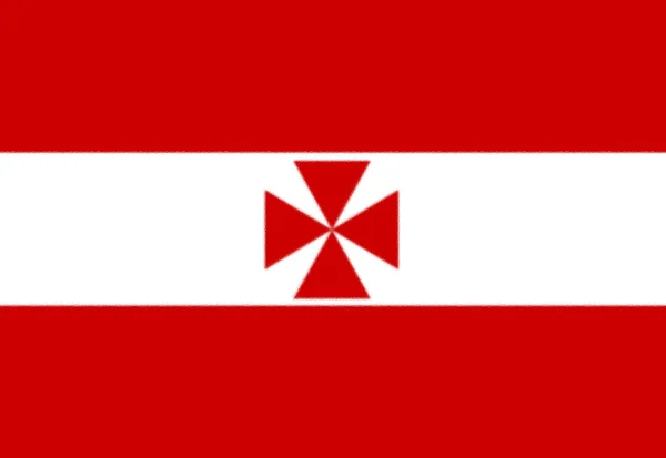 Vlag Van Het Koninkrijk Rimatara Onafhankelijk Tot 1901 — Stockfoto