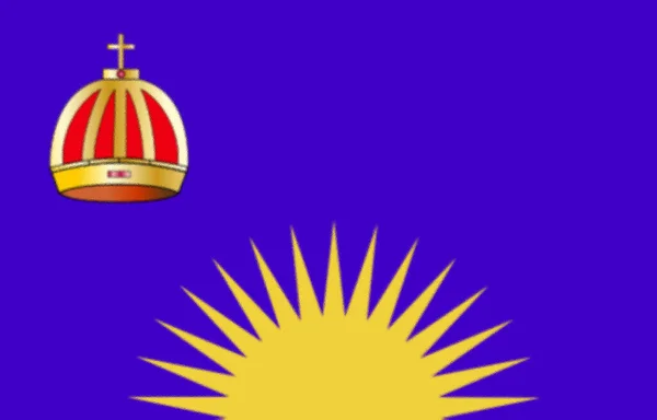 Flagge Der Vereinigten Stämme Von Fidschi 1867 1869 — Stockfoto