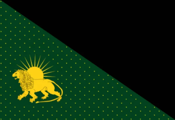 ムガル帝国の旗 1526年 1857年 — ストック写真