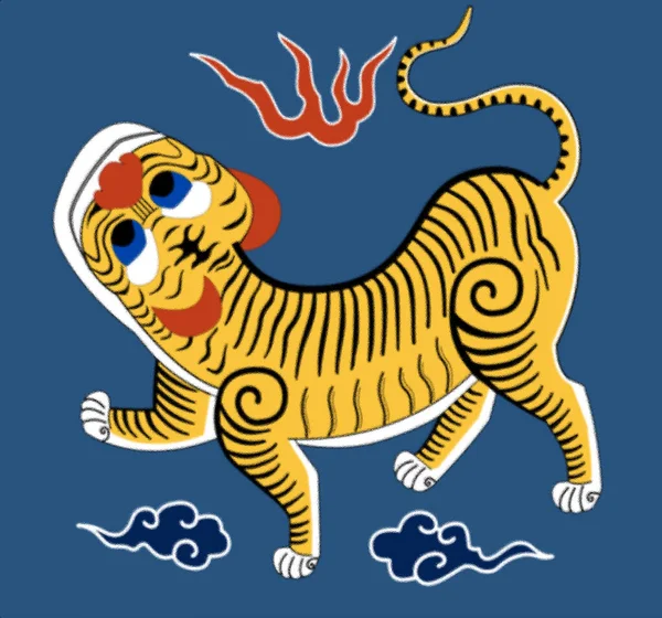 Flagge Der Republik Formosa Unabhängig 1895 — Stockfoto