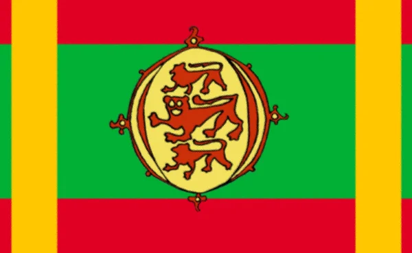 Alternatywna Bandera Imperium Bułgarskiego — Zdjęcie stockowe