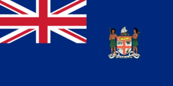 Bandeira Fiji Colonial 1924 1970 — Fotografia de Stock