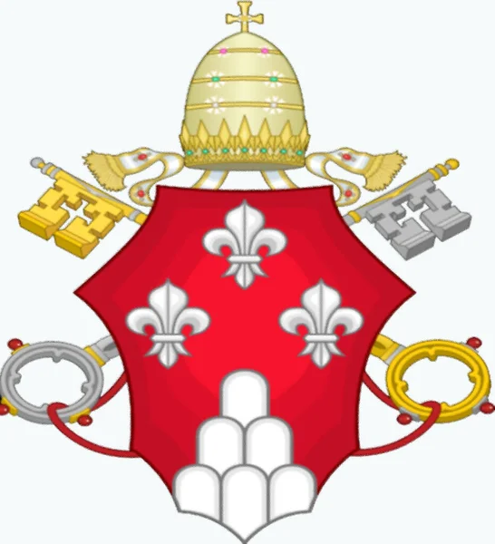 教皇保禄六世的纹章 — 图库照片