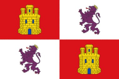 Kastilya ve leon, İspanya bayrağı