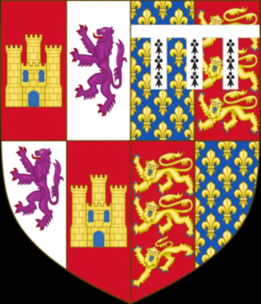 Wappen Von Johannes Von Gaunt König Von Kastilien — Stockfoto