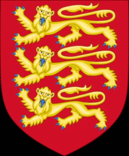 Armas Reales Inglaterra 1198 1340 —  Fotos de Stock