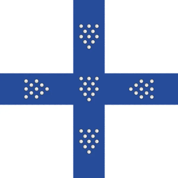Vlajka Krále Afonsa 1143 — Stock fotografie