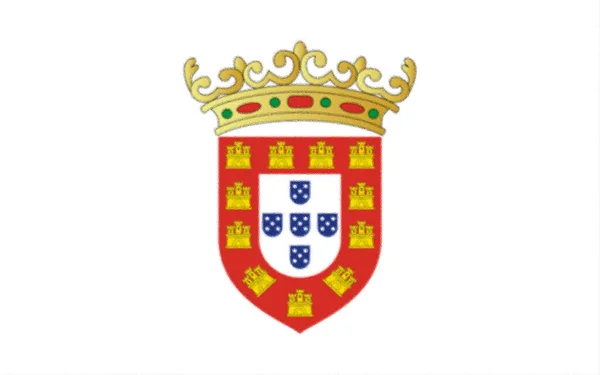 Flaga Króla Manuela 1495 — Zdjęcie stockowe
