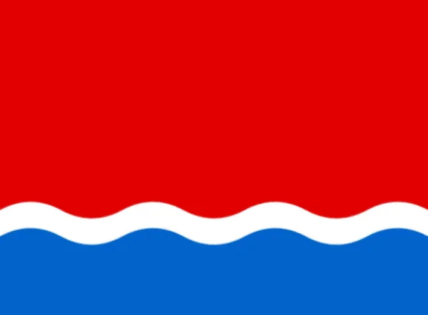 俄罗斯阿穆尔州的旗子 — 图库照片
