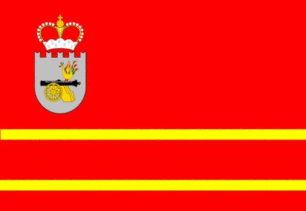 Flaga Obwodu Smoleńskiego Rosja — Zdjęcie stockowe