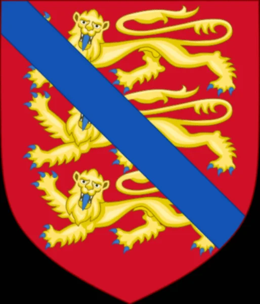 Wappen Von Henry Earl Leicester Earl Lancaster — Stockfoto