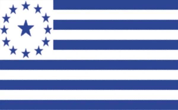 Bandiera Cristiana Blu Bianca — Foto Stock