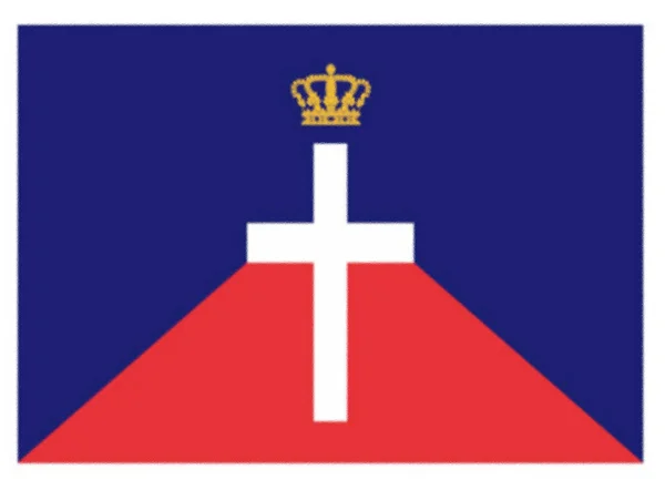 Vlajka Božího Království — Stock fotografie