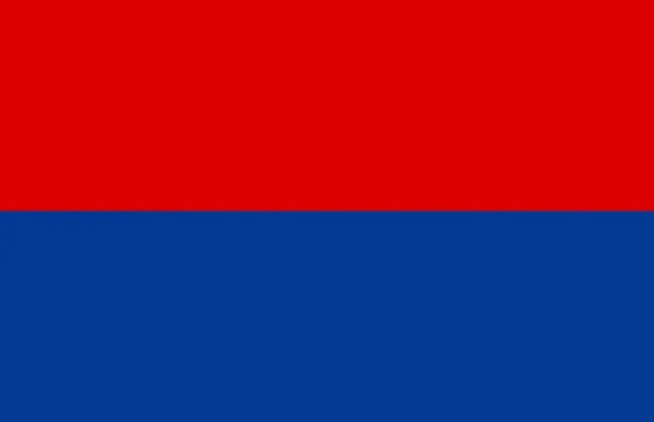 Die Fahne Serbiens Stammt Aus Der Beschreibung Einer Fahne Der — Stockfoto