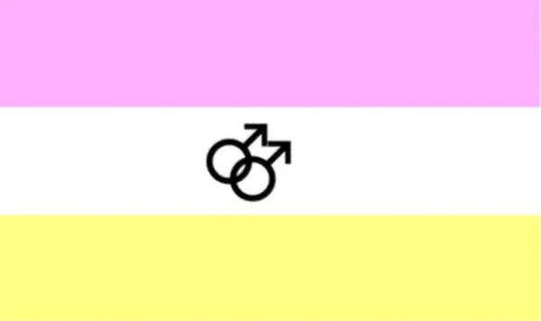 Javasolt Twink Pride Zászló — Stock Fotó
