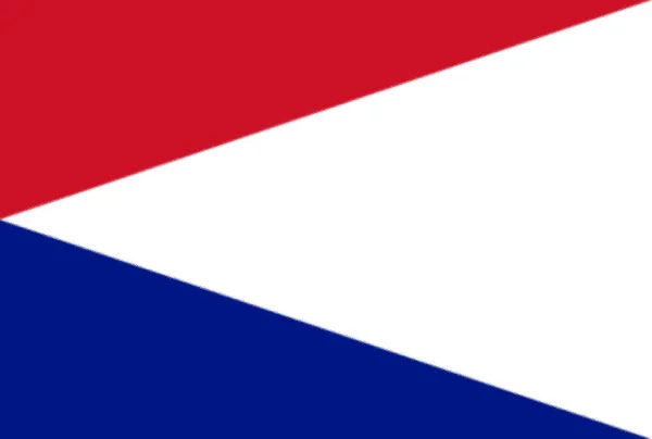 纳塔利亚共和国的国旗是一个短命的布尔共和国 1839年 在血河战役结束后不久 当地讲荷兰语的沃特拉克人建立了这个共和国 — 图库照片