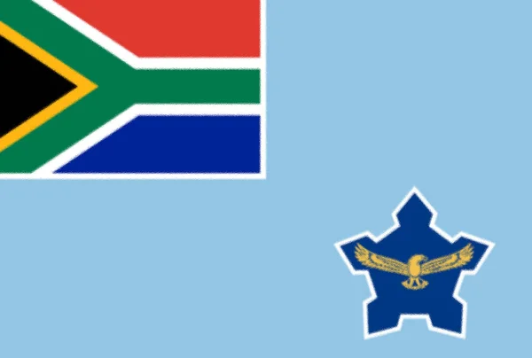Bandiera Della Saaf Roundel 1994 2003 Jetijones Ensign South African — Foto Stock