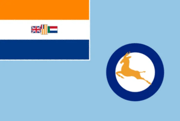 Σημαία Του Στρατού Της Νότιας Αφρικής — Φωτογραφία Αρχείου