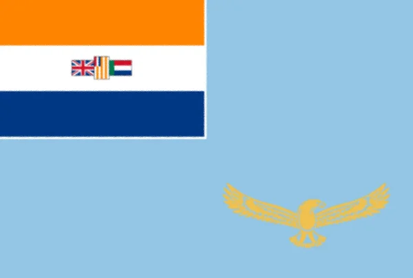 南非军队的旗帜 — 图库照片