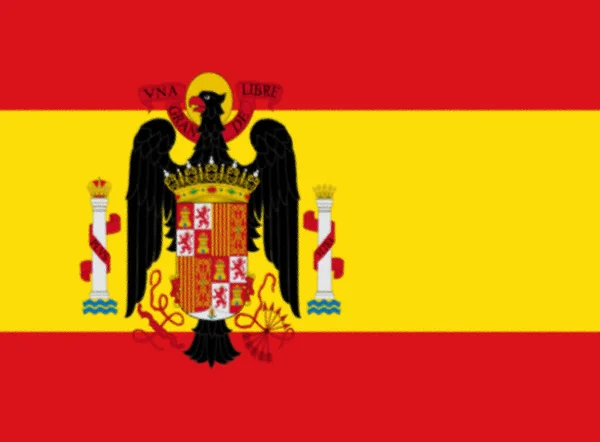 Bandeira Regime Franco Acordo Com Escudo Adotado Pelo Decreto Outubro — Fotografia de Stock