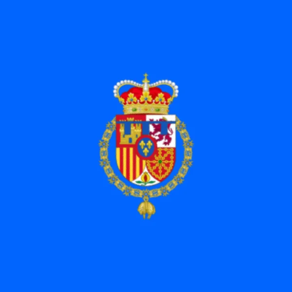 Флаг Принца Астурийского Испания — стоковое фото